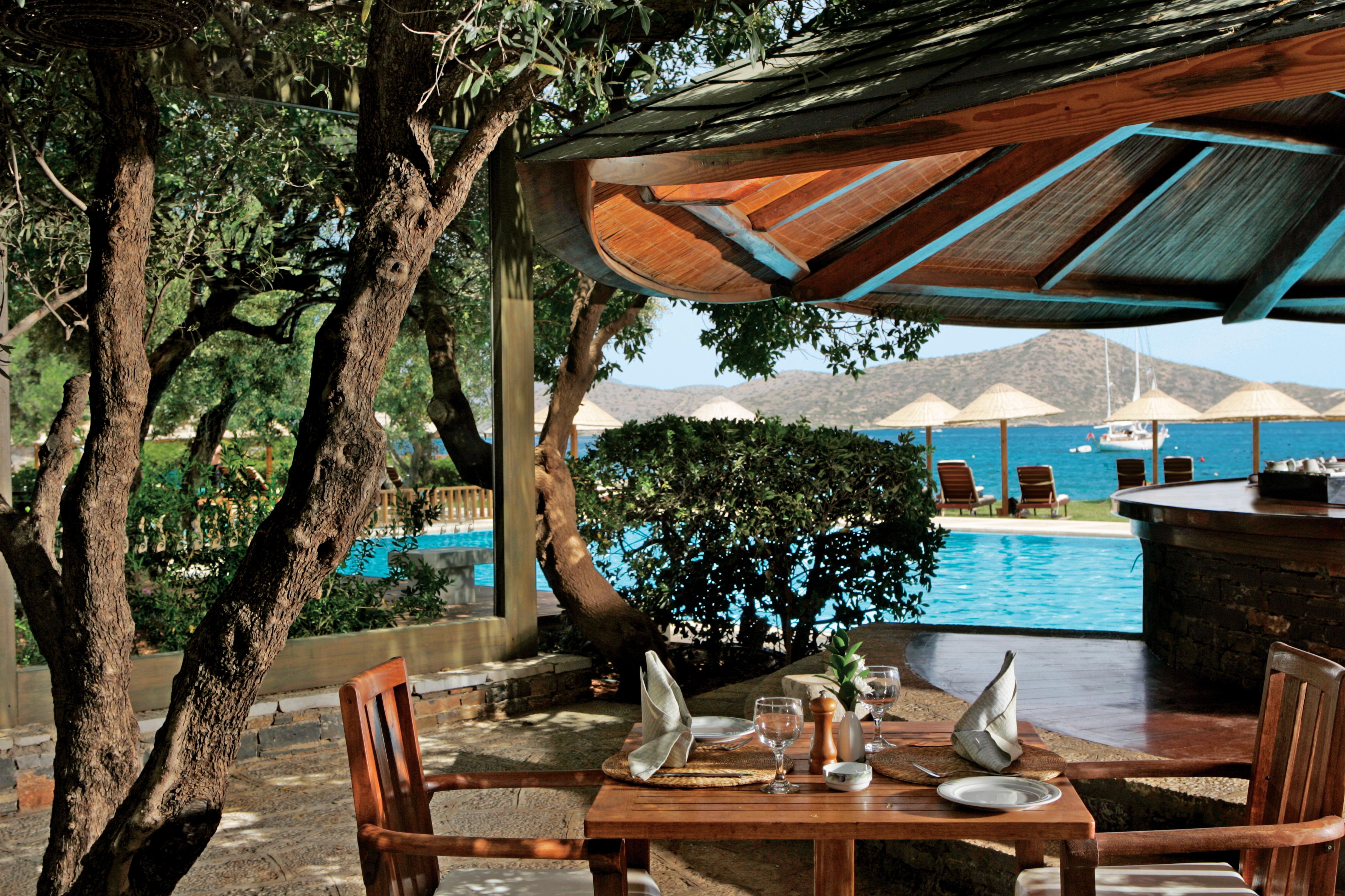 Porto Elounda Golf & Spa Resort, Six Senses Spa Zewnętrze zdjęcie