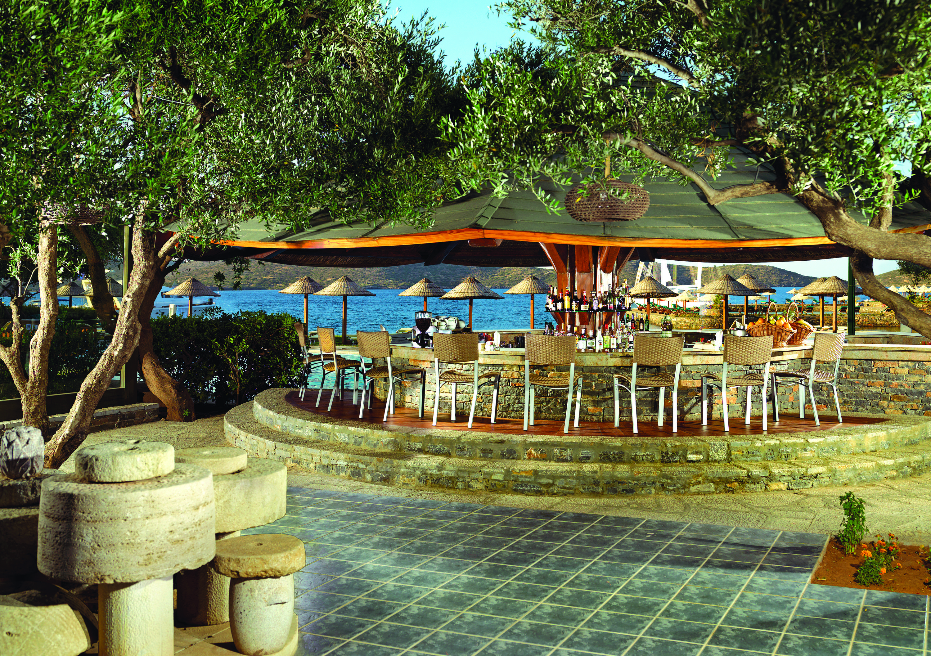 Porto Elounda Golf & Spa Resort, Six Senses Spa Zewnętrze zdjęcie