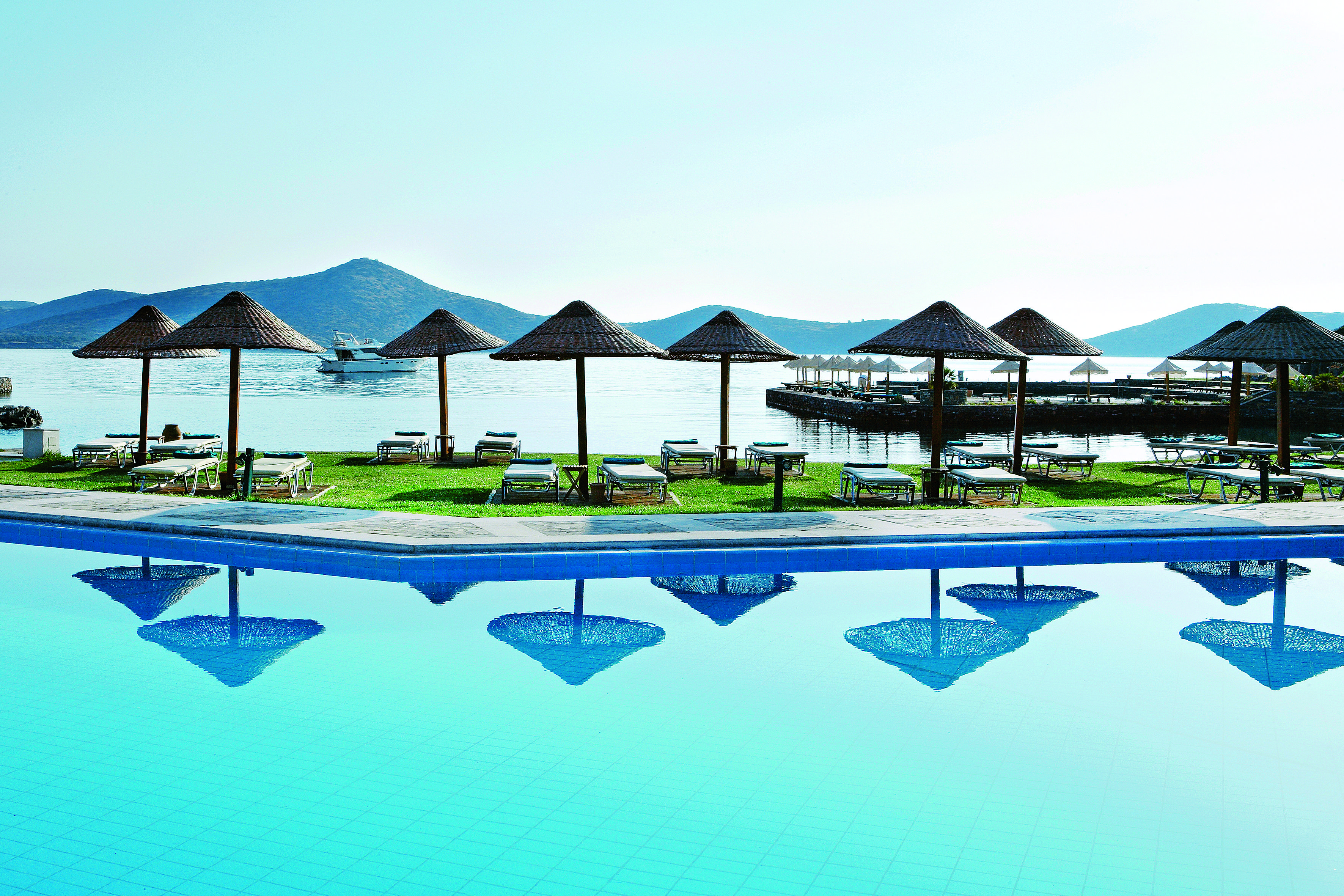 Porto Elounda Golf & Spa Resort, Six Senses Spa Zewnętrze zdjęcie
