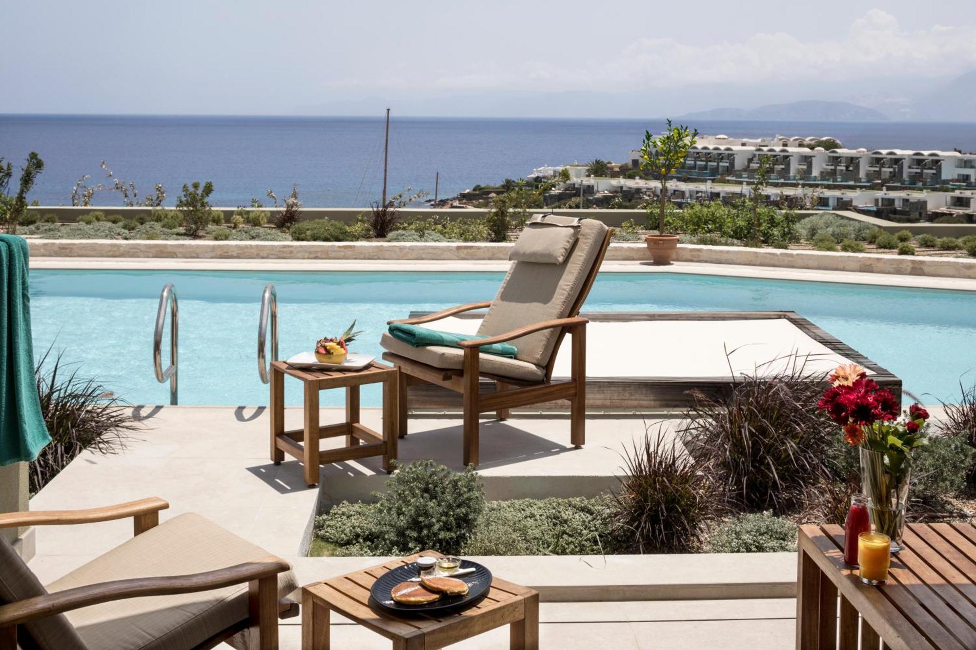 Porto Elounda Golf & Spa Resort, Six Senses Spa Zewnętrze zdjęcie