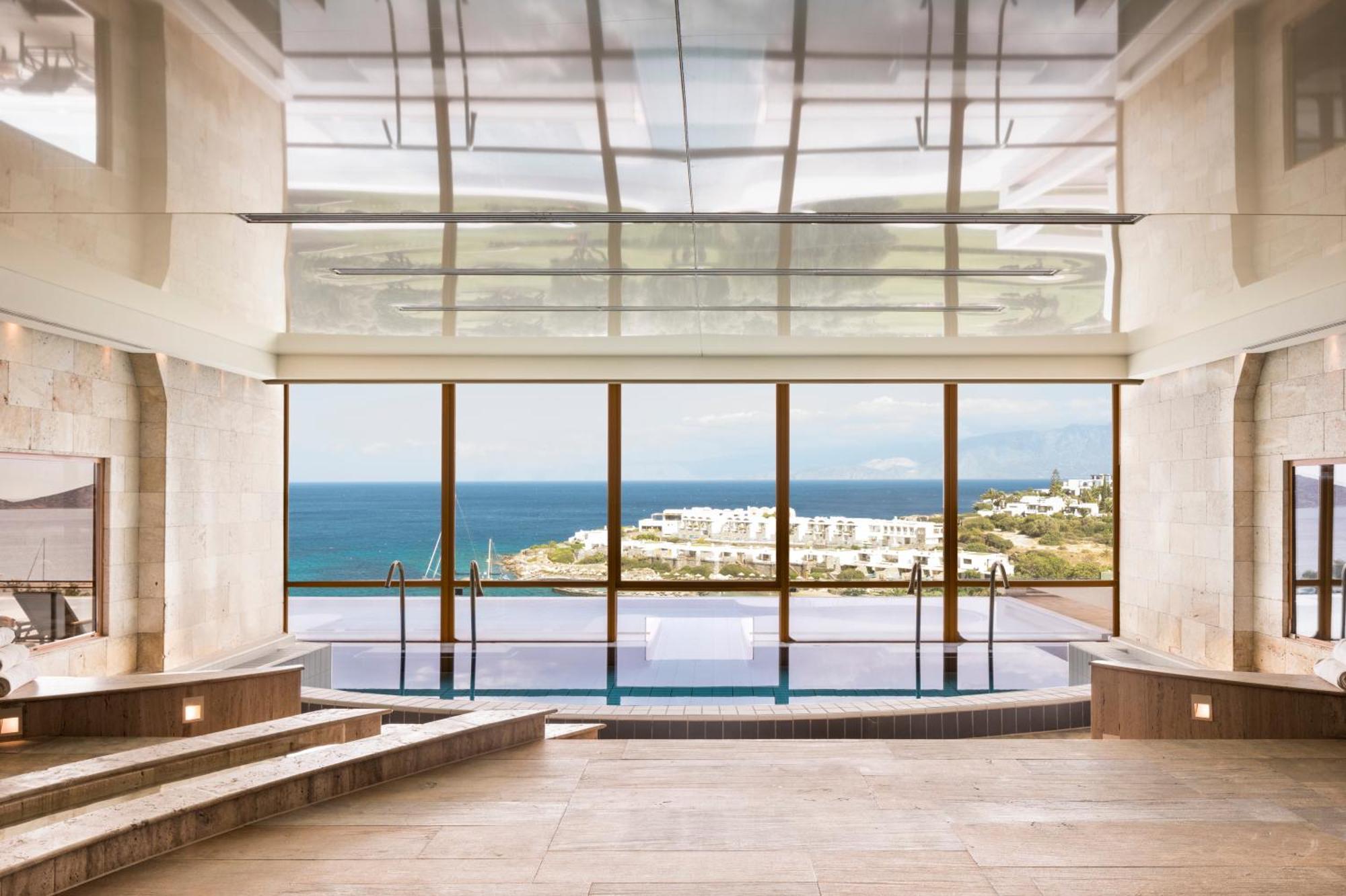 Porto Elounda Golf & Spa Resort, Six Senses Spa Zewnętrze zdjęcie